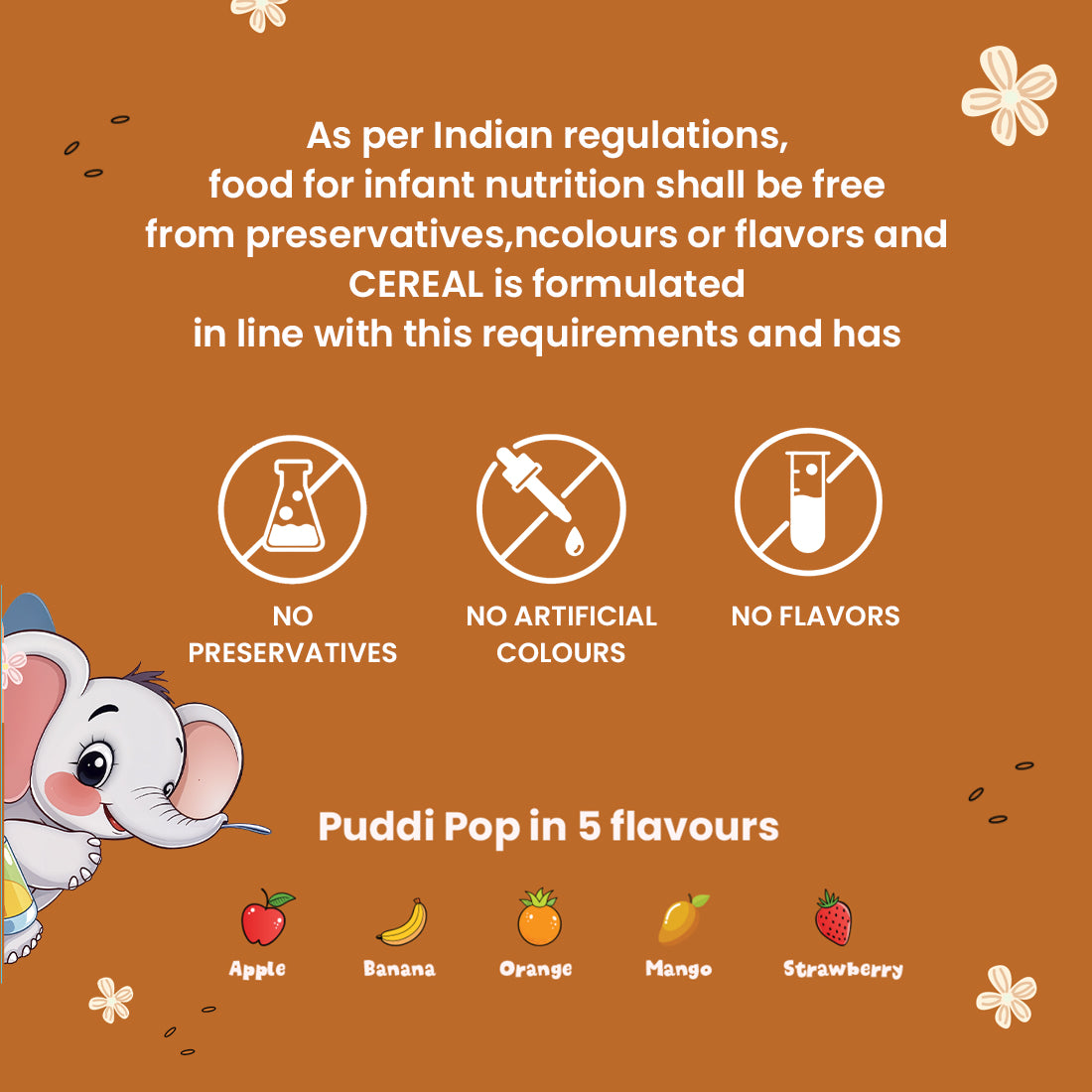 Puddi Pop - Nutritious Cereal for Juniors | Roasted in Cow Ghee | No Added Sugar